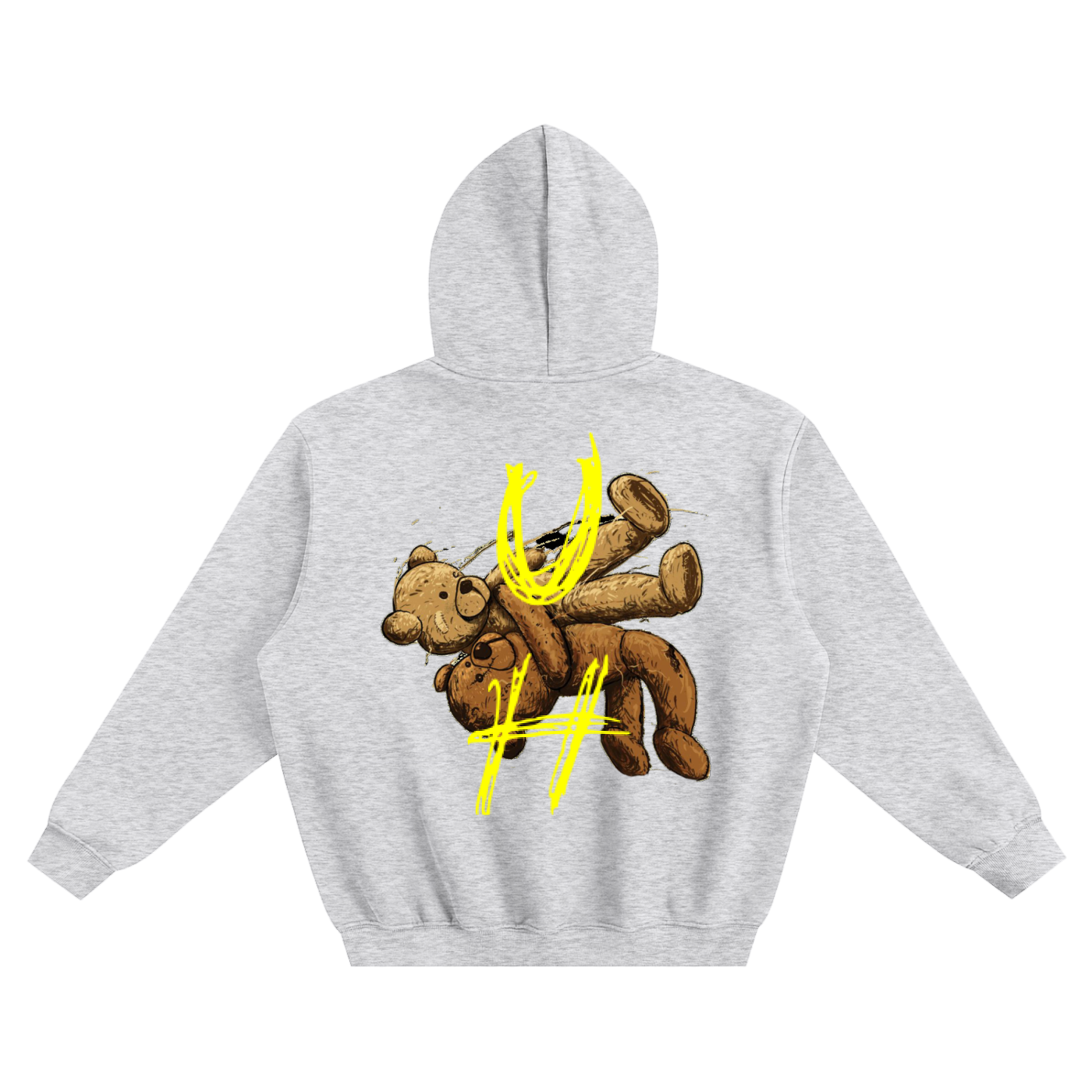 “URBAN HAZE” Vintage Fleeced Boxy Hoodie