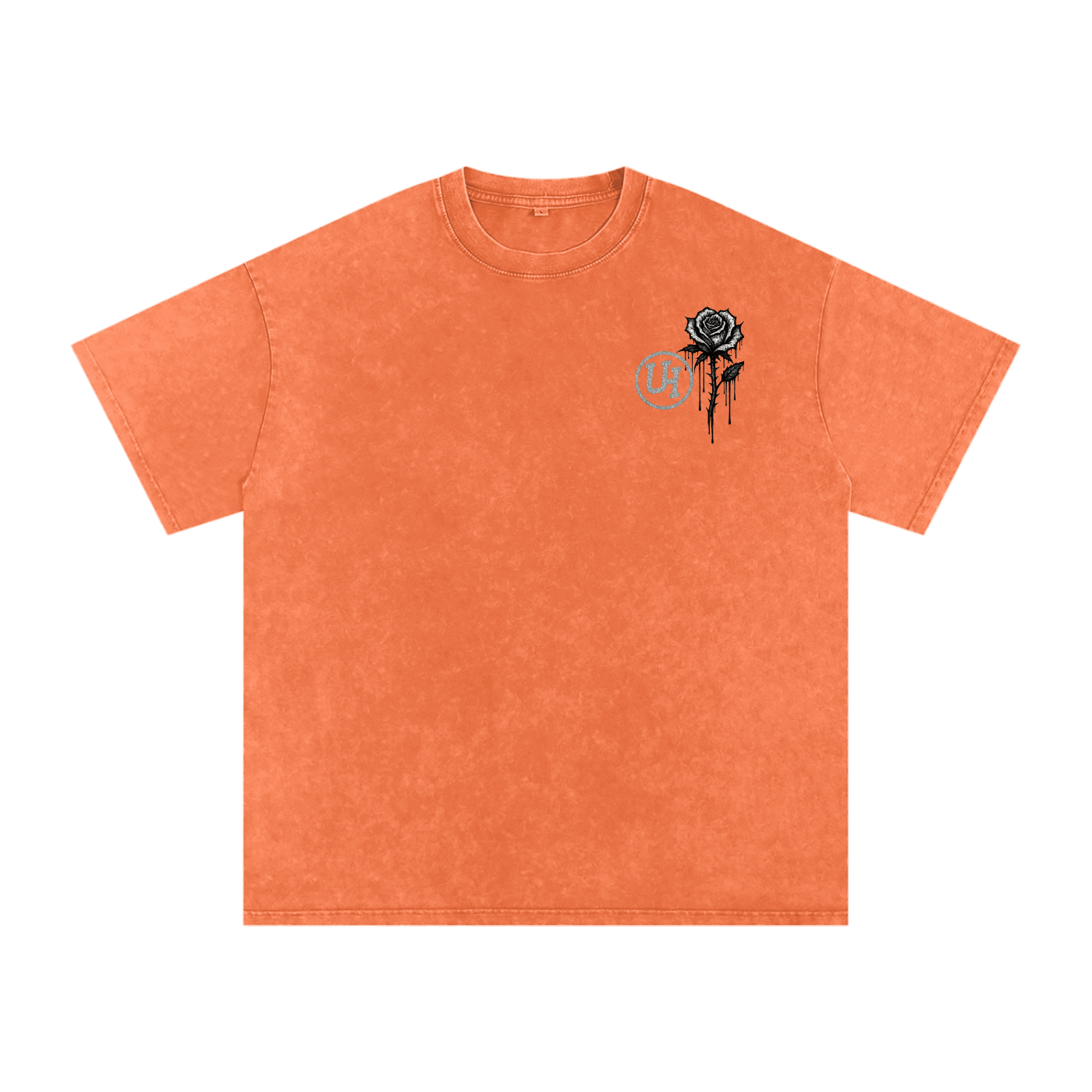 URBAN HAZE “Unreasonable” tSnow Washed Oversized Cotton T-Shirt