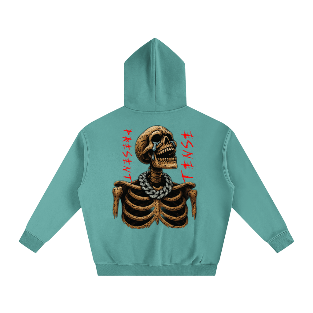 URBAN HAZE “Present Tense” Oversize Fleeced Hoodie