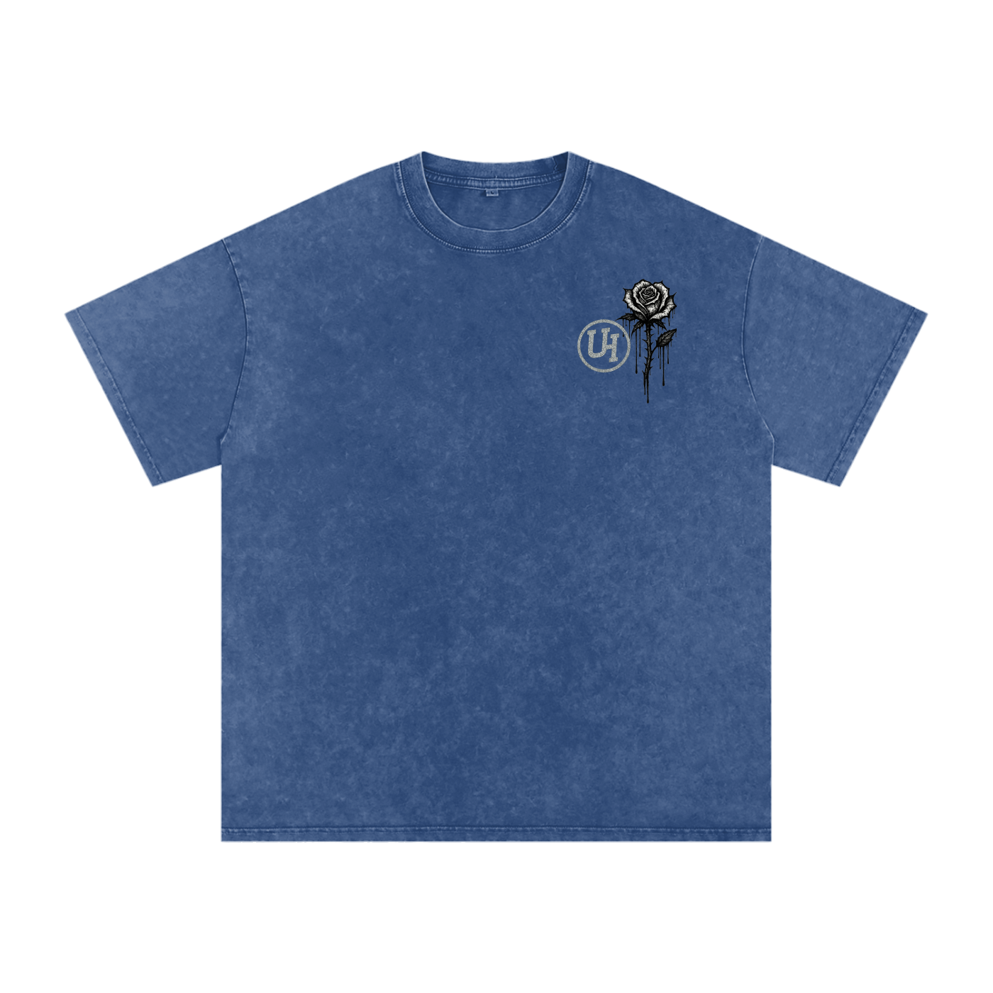 URBAN HAZE “Unreasonable” tSnow Washed Oversized Cotton T-Shirt