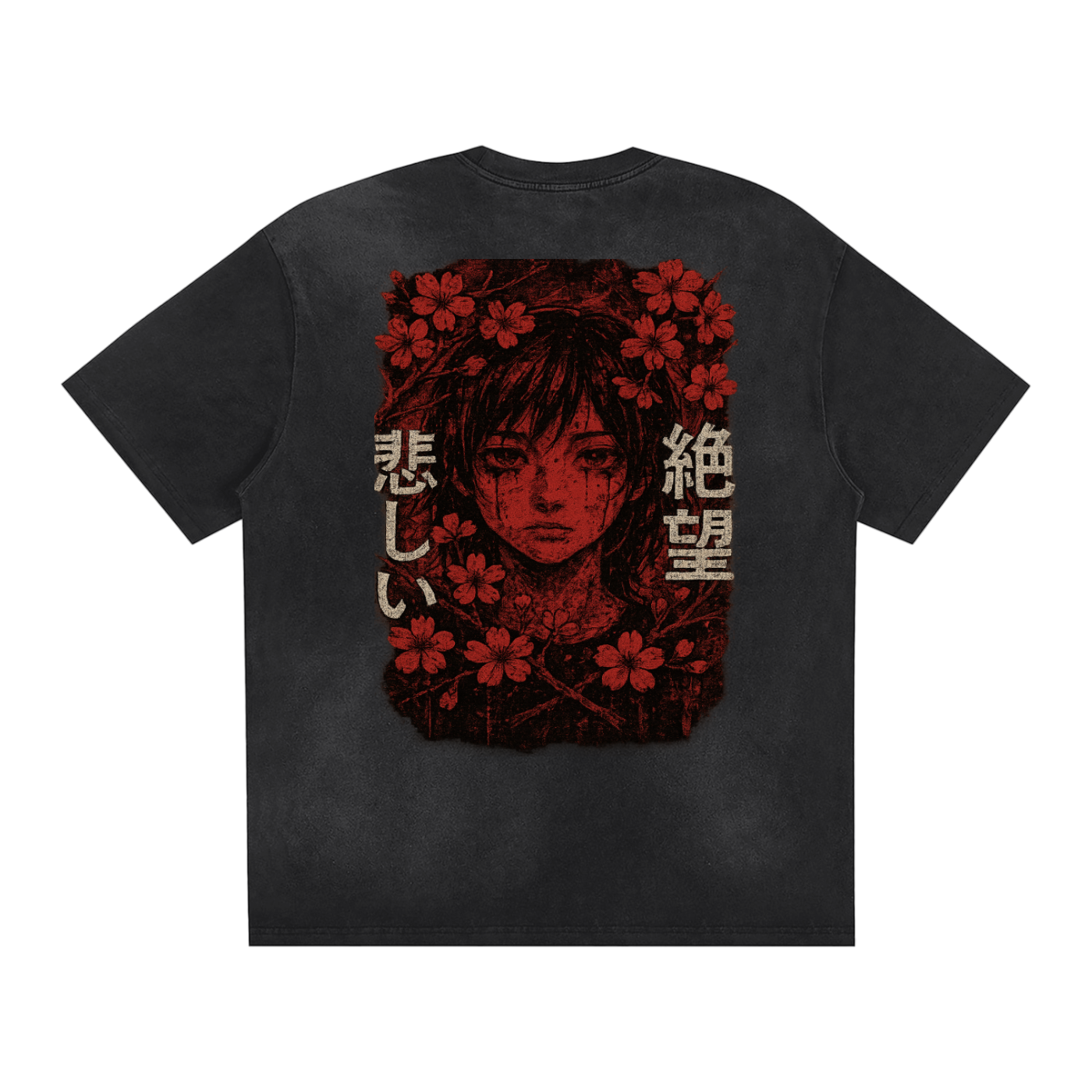 “URBAN HAZE” Unisex Sunfaded Loose Fit T-Shirt