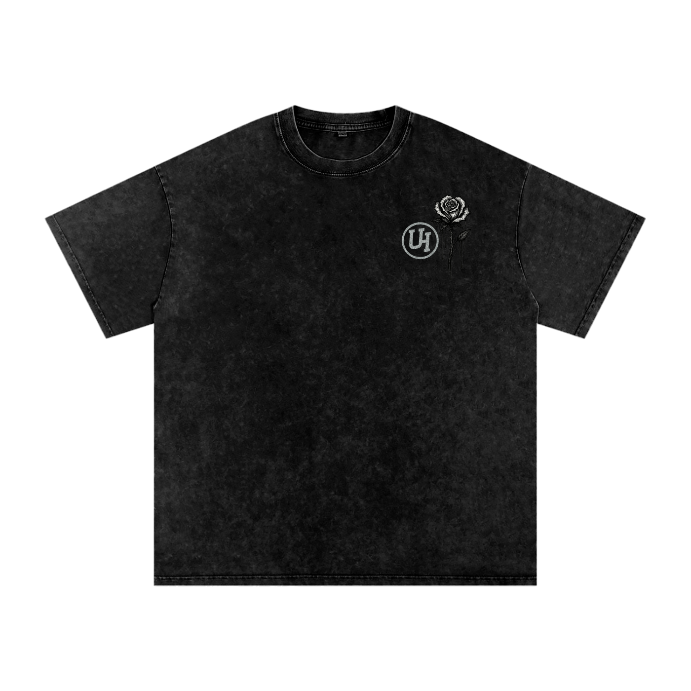 URBAN HAZE “Unreasonable” tSnow Washed Oversized Cotton T-Shirt