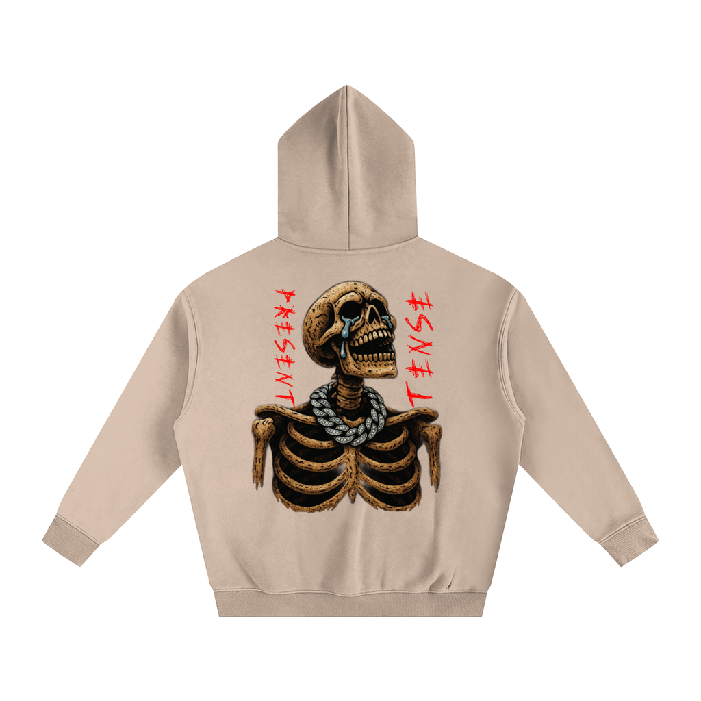 URBAN HAZE “Present Tense” Oversize Fleeced Hoodie