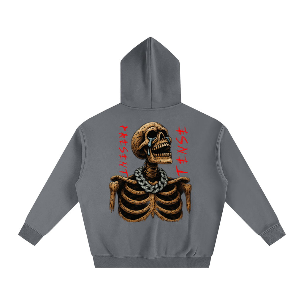 URBAN HAZE “Present Tense” Oversize Fleeced Hoodie