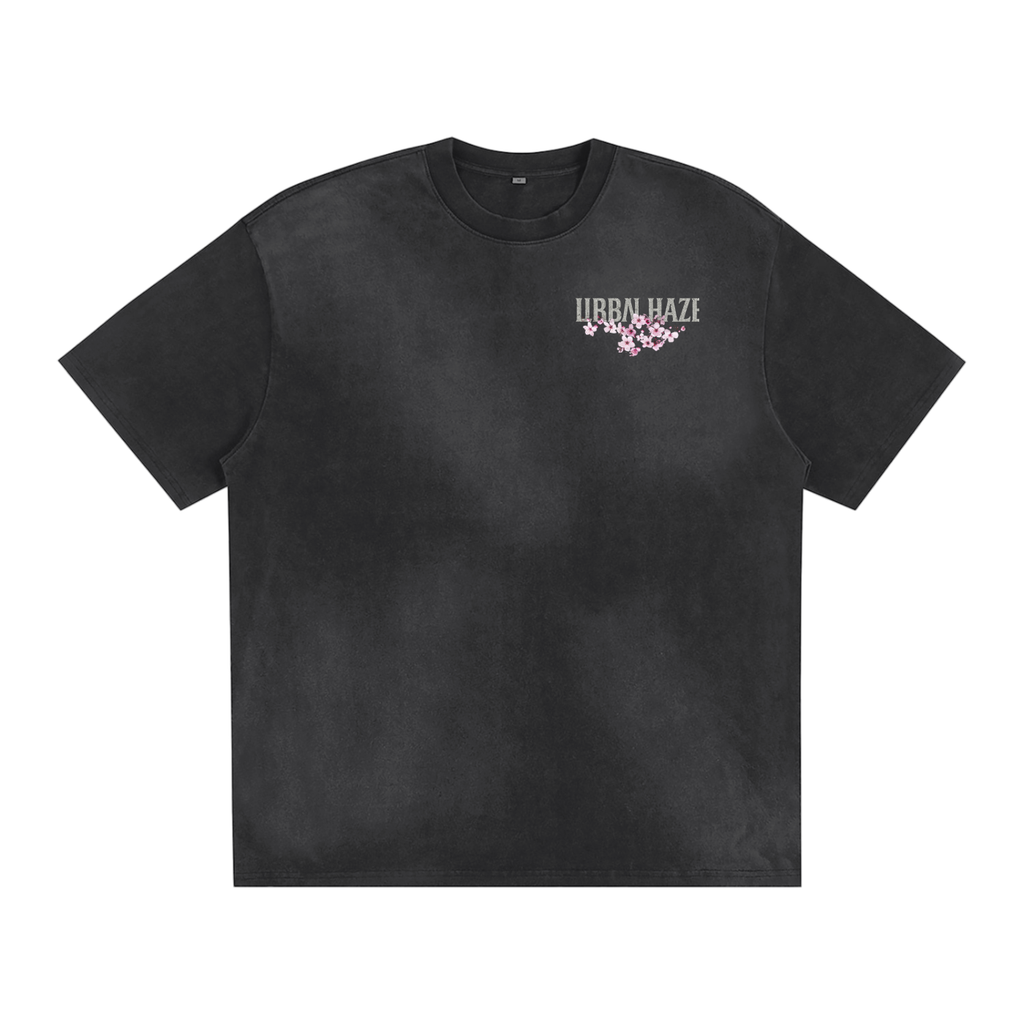 “URBAN HAZE” Unisex Sunfaded Loose Fit T-Shirt