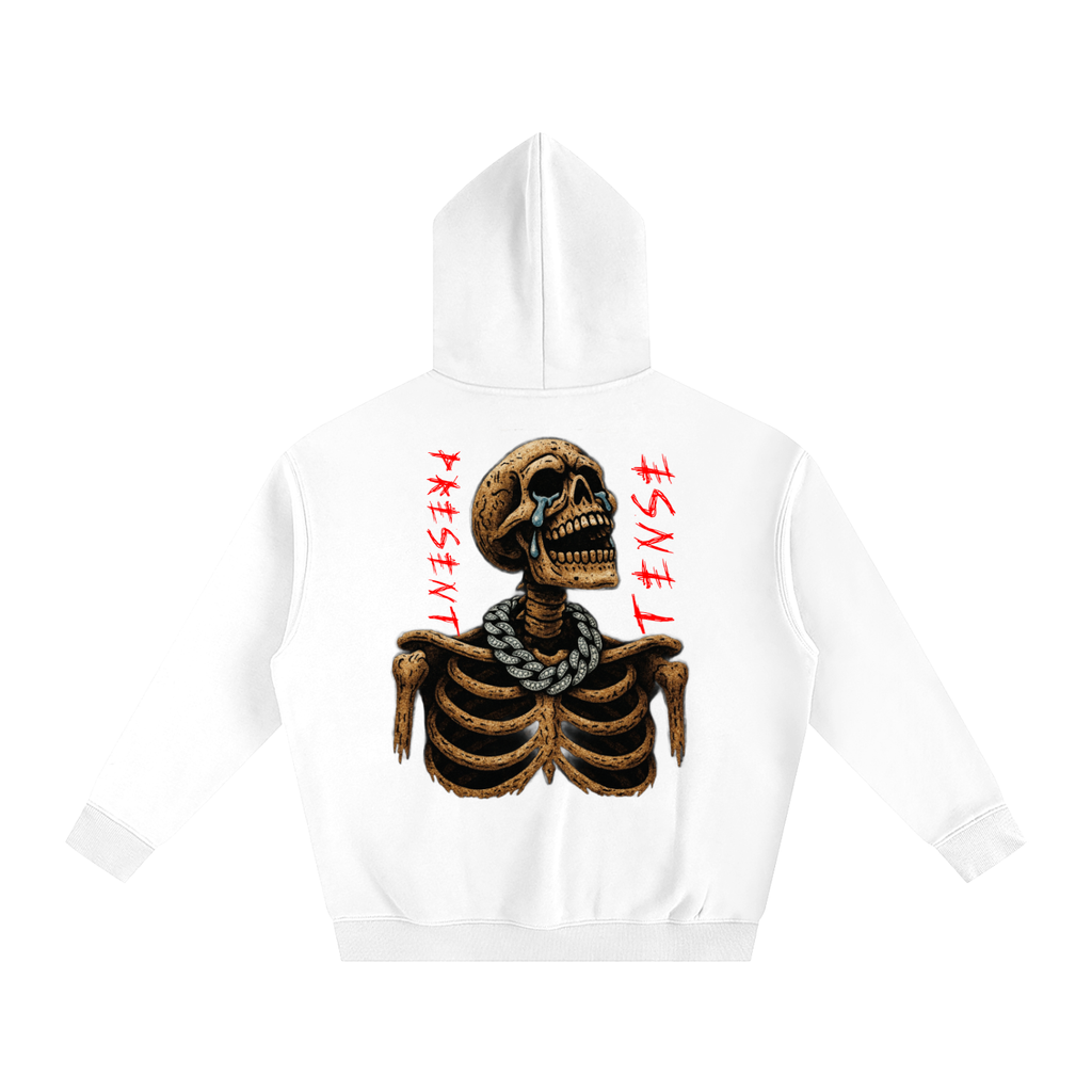 URBAN HAZE “Present Tense” Oversize Fleeced Hoodie