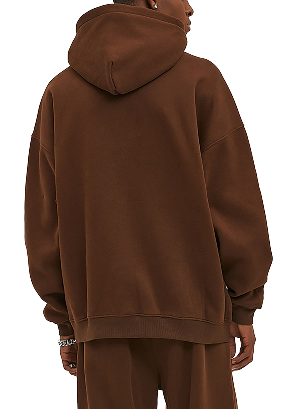 URBAN HAZE “Present Tense” Oversize Fleeced Hoodie