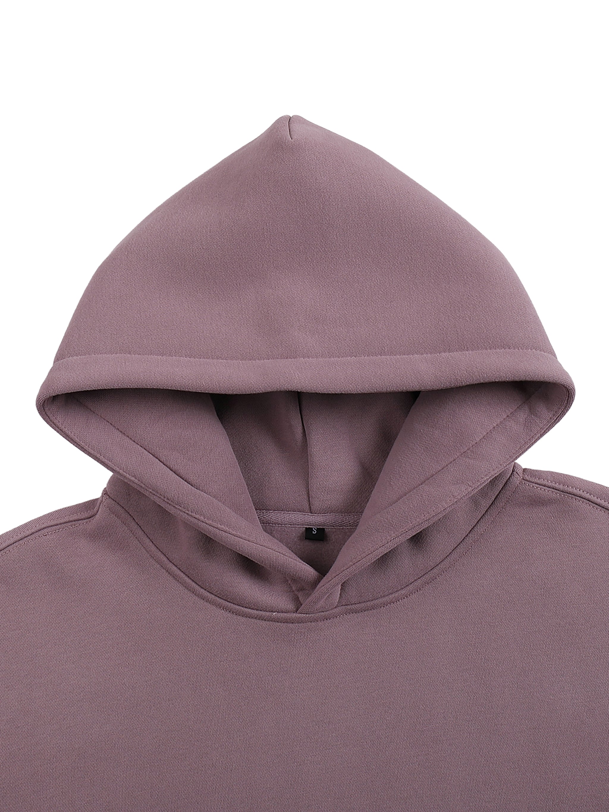 URBAN HAZE “Present Tense” Oversize Fleeced Hoodie