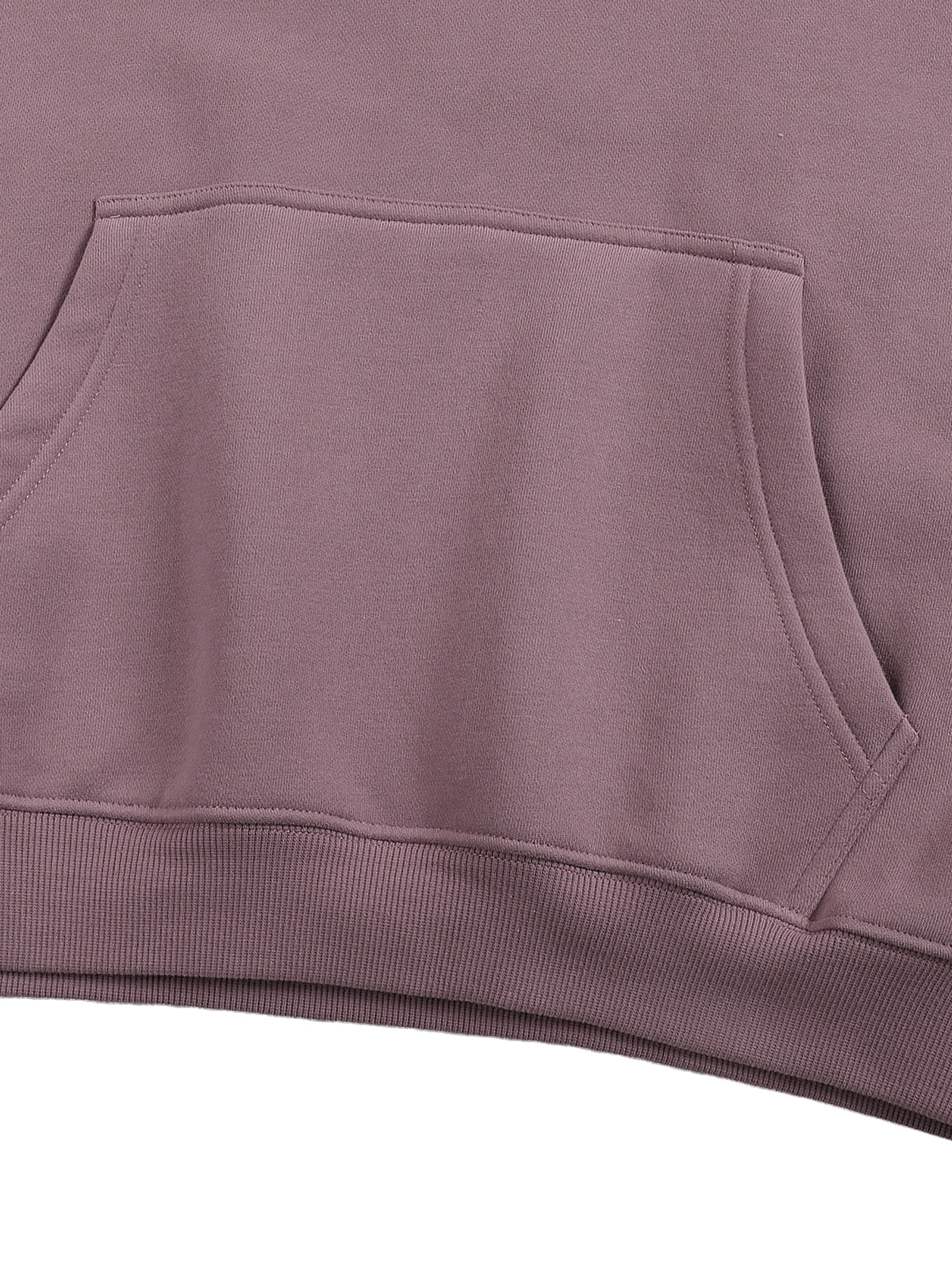 URBAN HAZE “Present Tense” Oversize Fleeced Hoodie