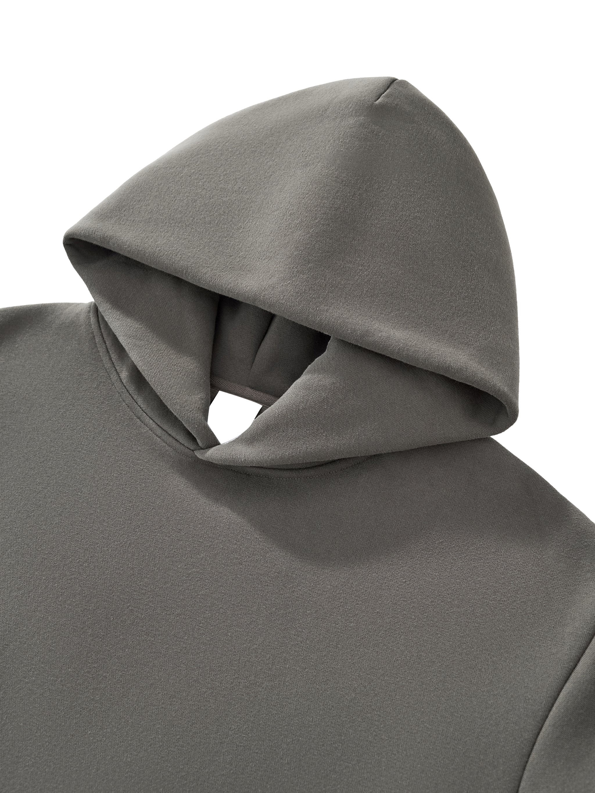 “URBAN HAZE” Vintage Fleeced Boxy Hoodie