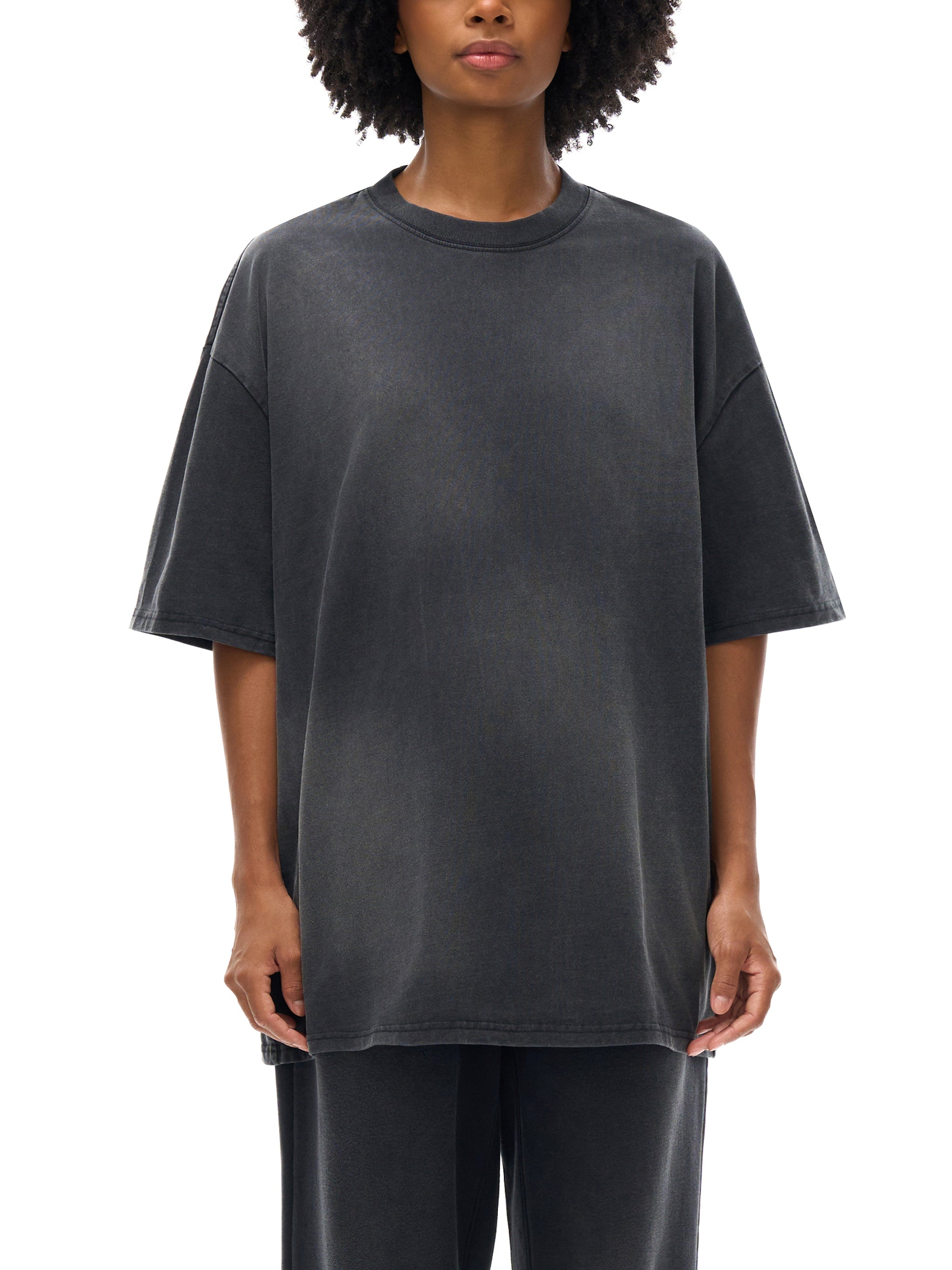“URBAN HAZE” Unisex Sunfaded Loose Fit T-Shirt