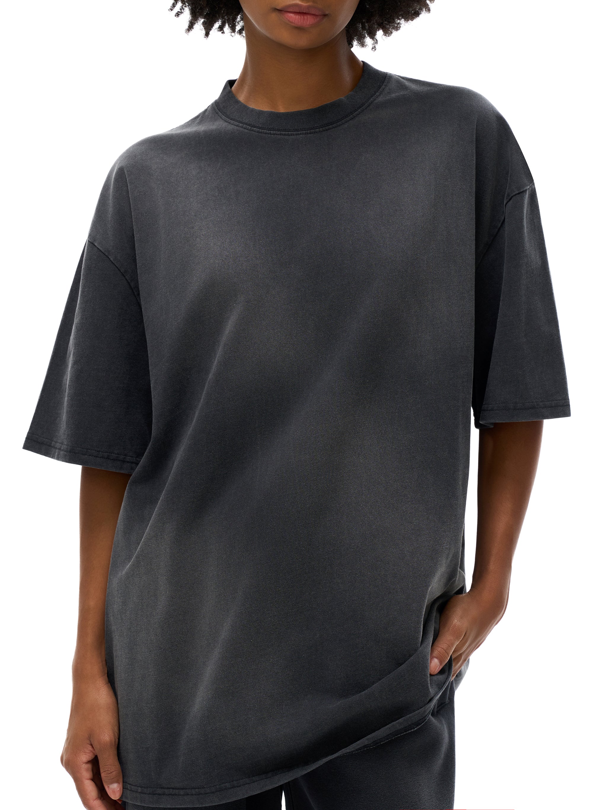 “URBAN HAZE” Unisex Sunfaded Loose Fit T-Shirt