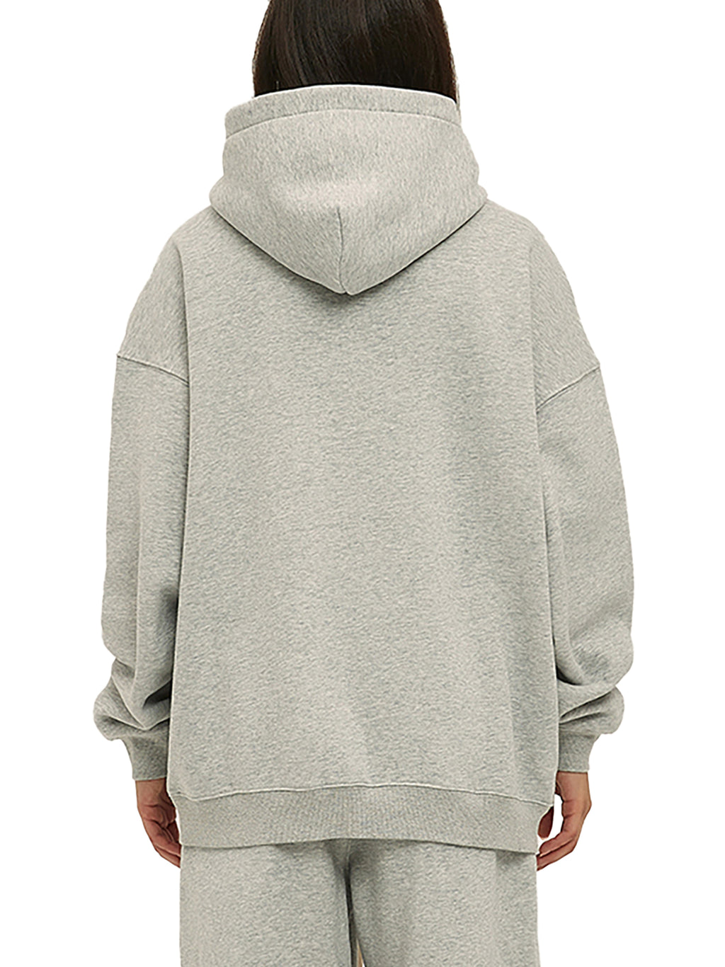 URBAN HAZE “Present Tense” Oversize Fleeced Hoodie