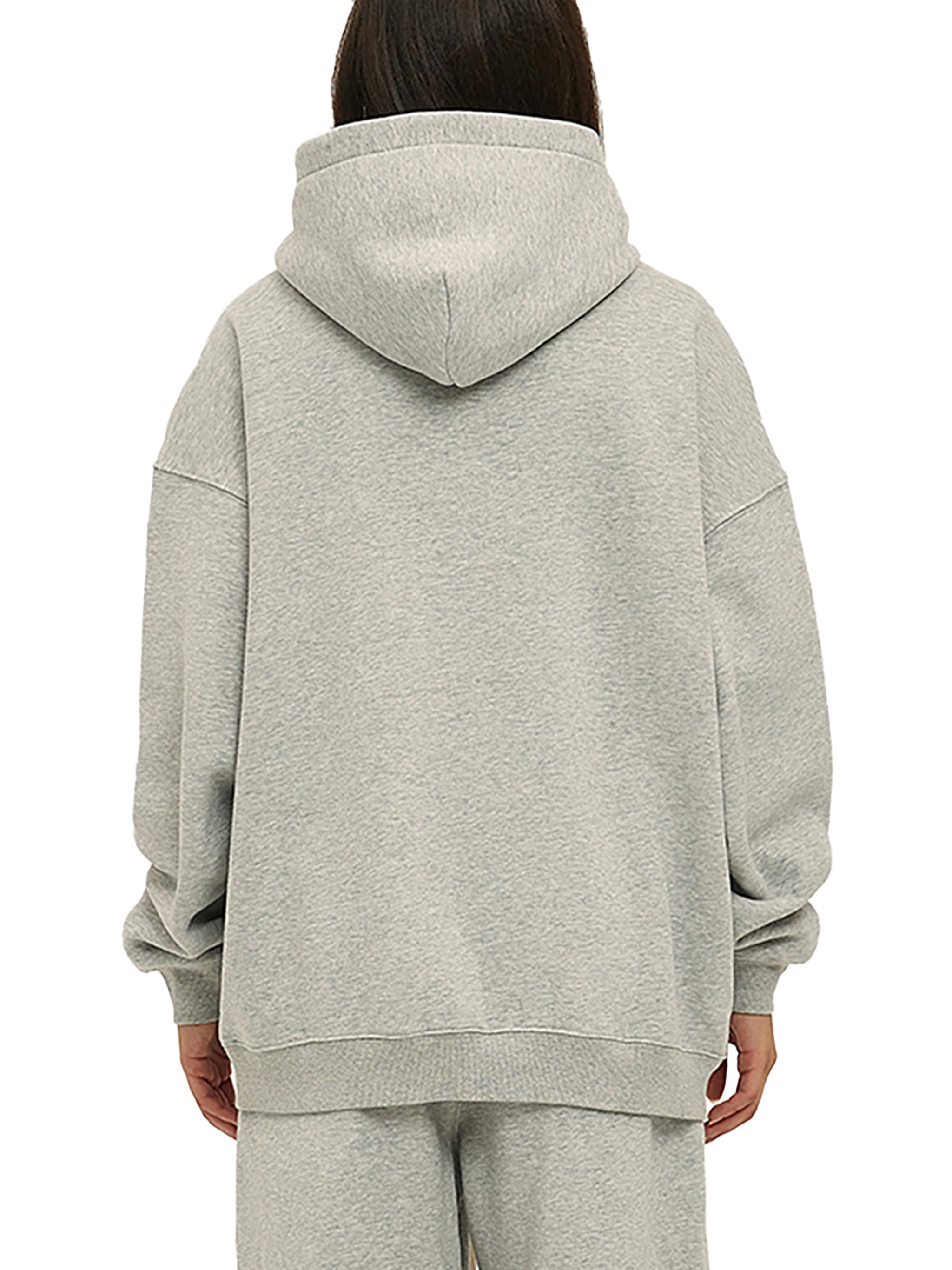 URBAN HAZE “Present Tense” Oversize Fleeced Hoodie